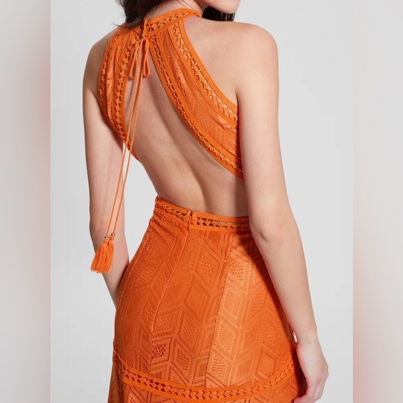 Guess Sunset Maxi Dress S/S 23 NWT - Picture 2 of 5